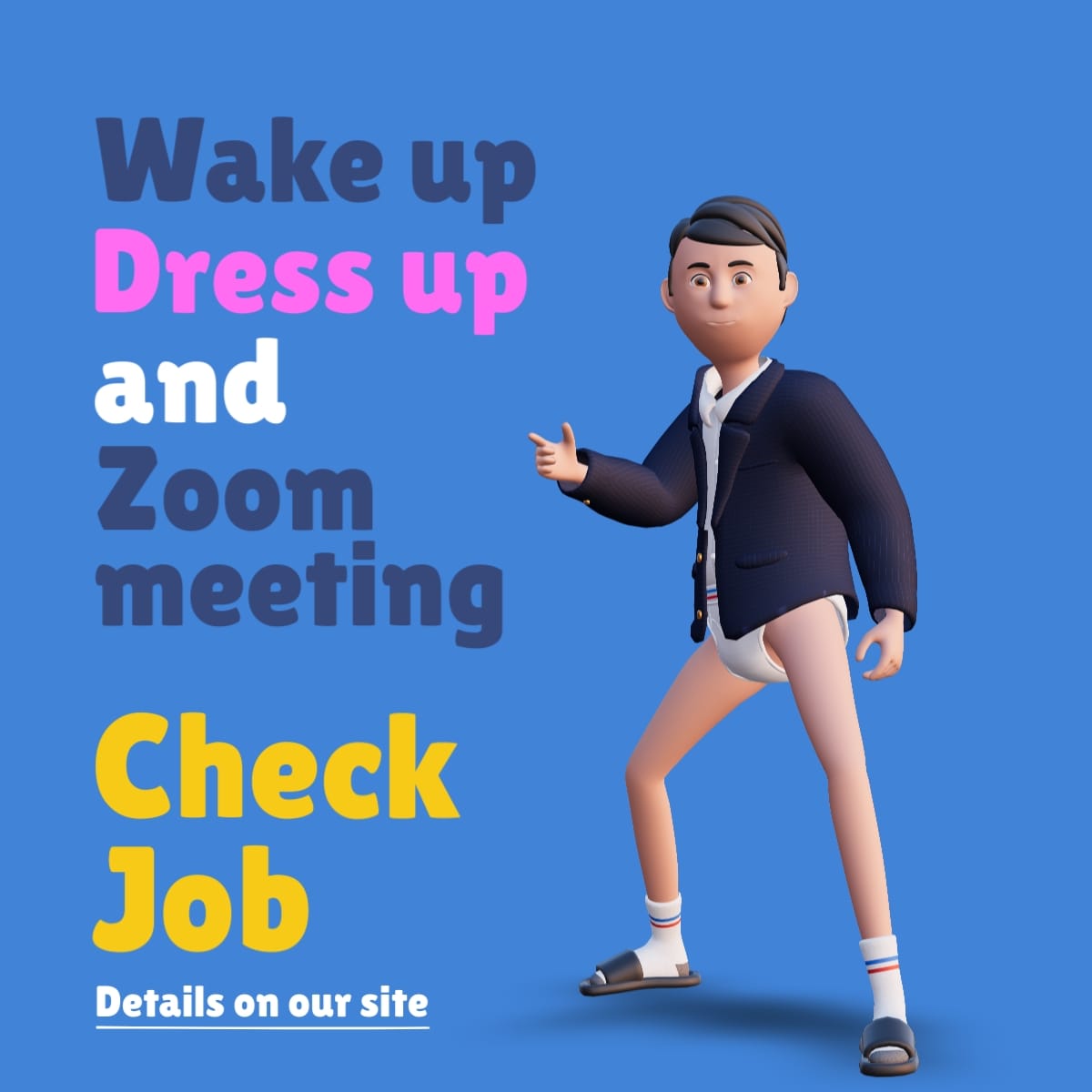 Zoom Meeting LinkedIn Post Template