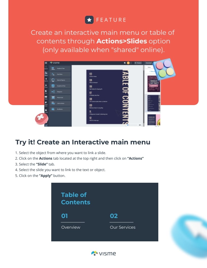 Documents eBooks Guide Template - Slide 4 Documents eBooks Guide Template - Slide 4