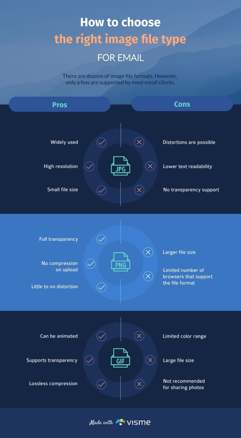 Image File Type Infographic Template
