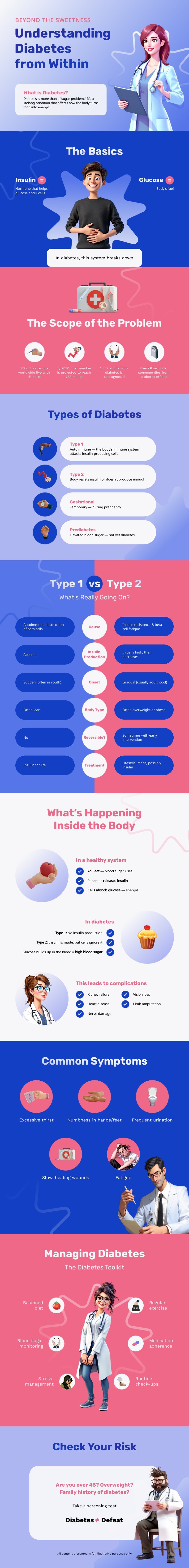 Understanding Diabetes Infographic Template
