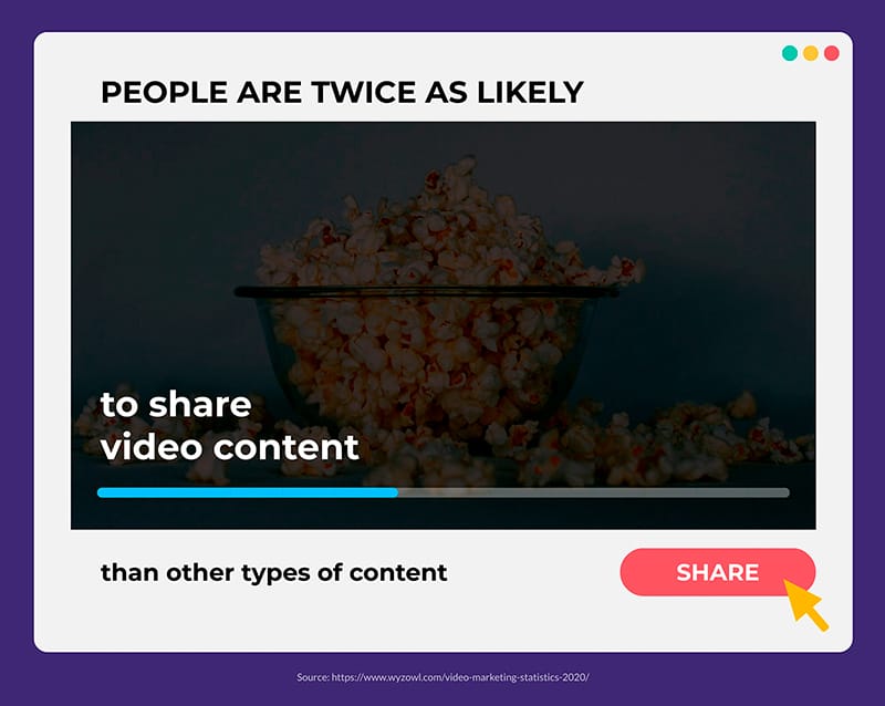 Video Engagement Statistics 5 Template
