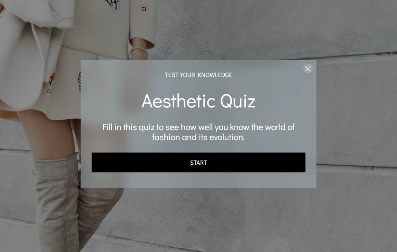 Digital Quiz Template