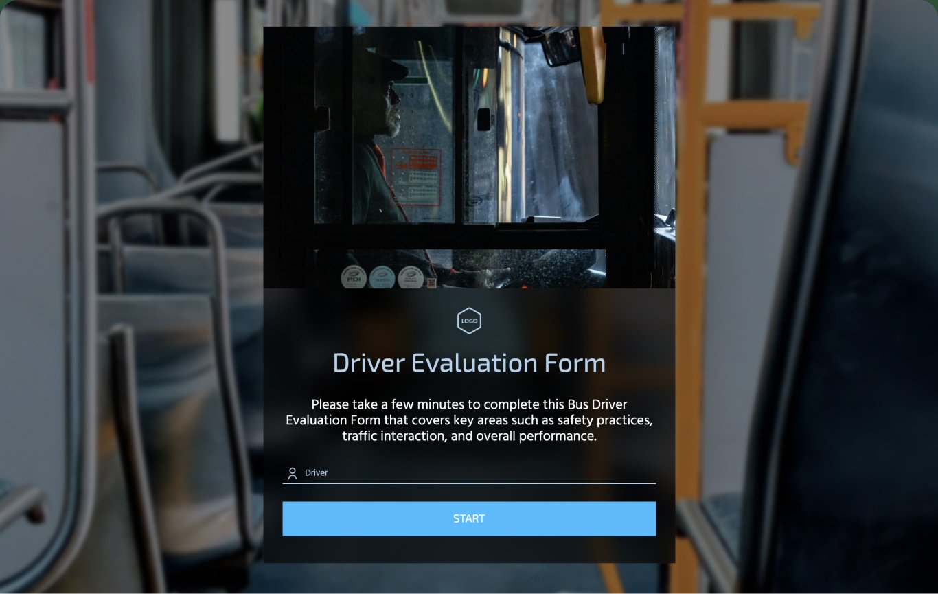 Driver Evaluation Form Template