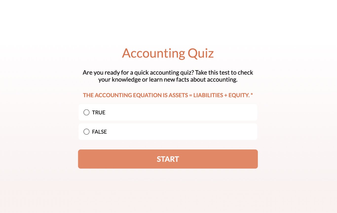 Quick Quiz Template