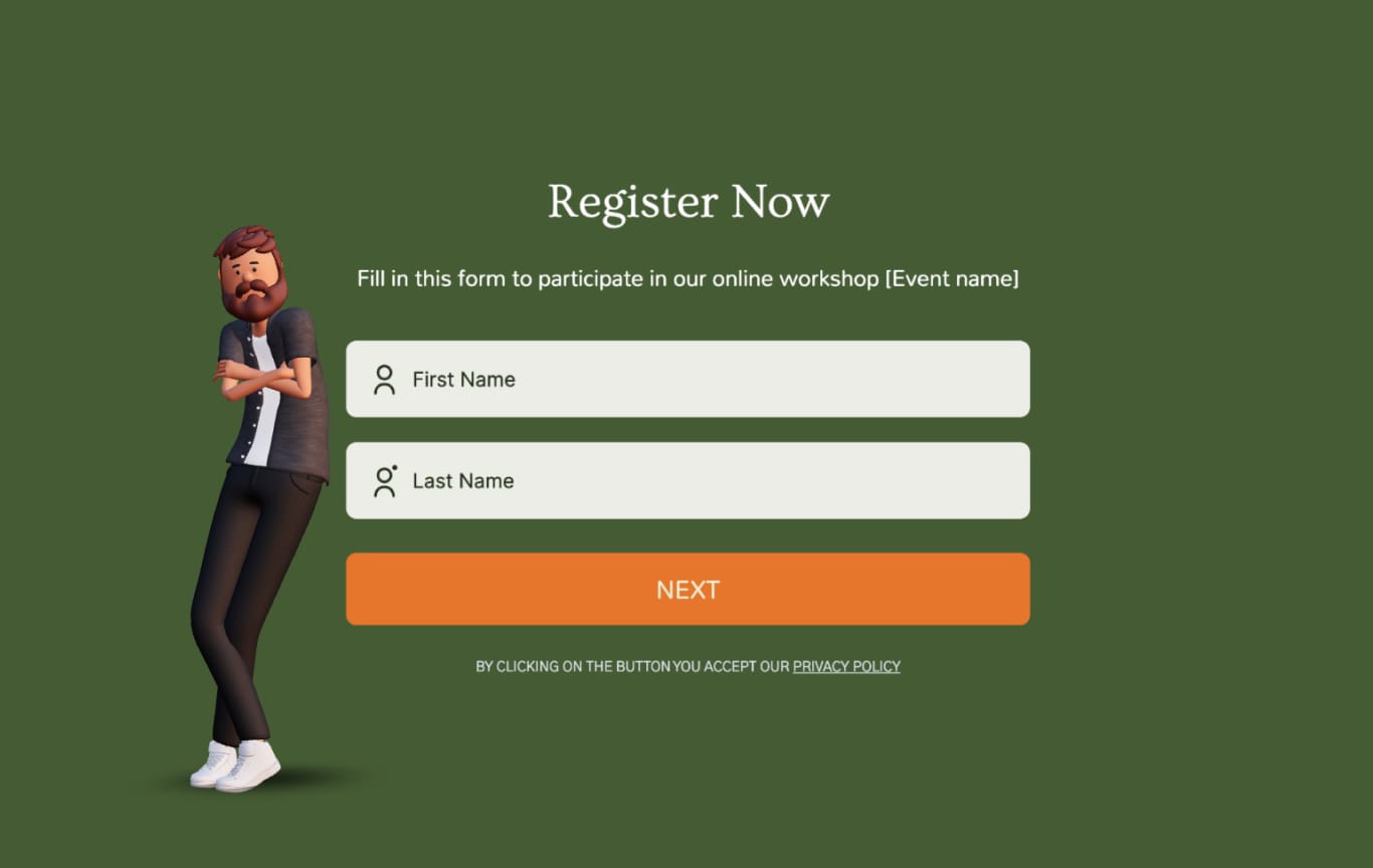 Workshop Registration Form Template