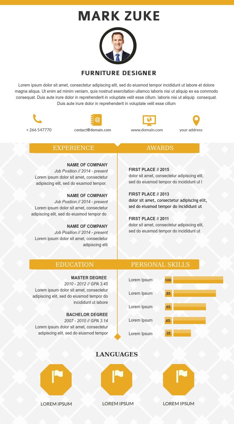 furniture designer resume resume for designer