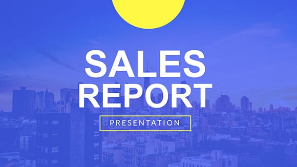 report on presentation example