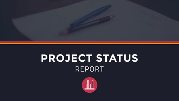 Project Status Report Presentation Template