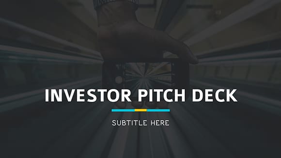 investor update presentation template