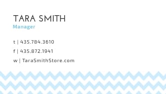 Wavy Blue - Business Card Template - Slide 2 Wavy Blue - Business Card Template - Slide 2