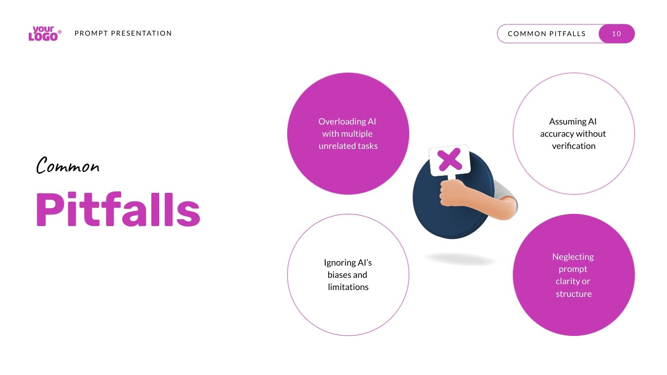 AI Agent Prompt Presentation Template - Slide 10 AI Agent Prompt Presentation Template - Slide 10