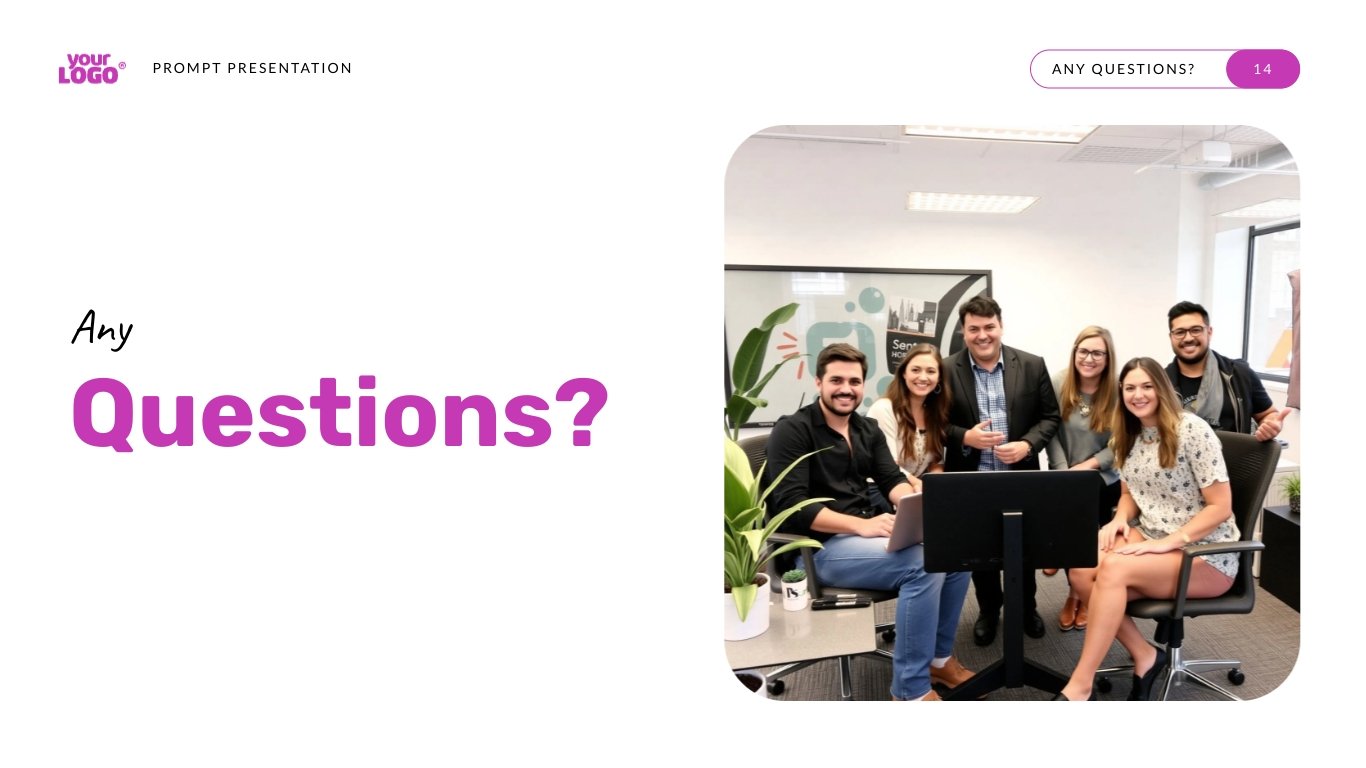 AI Agent Prompt Presentation Template - Slide 14 AI Agent Prompt Presentation Template - Slide 14
