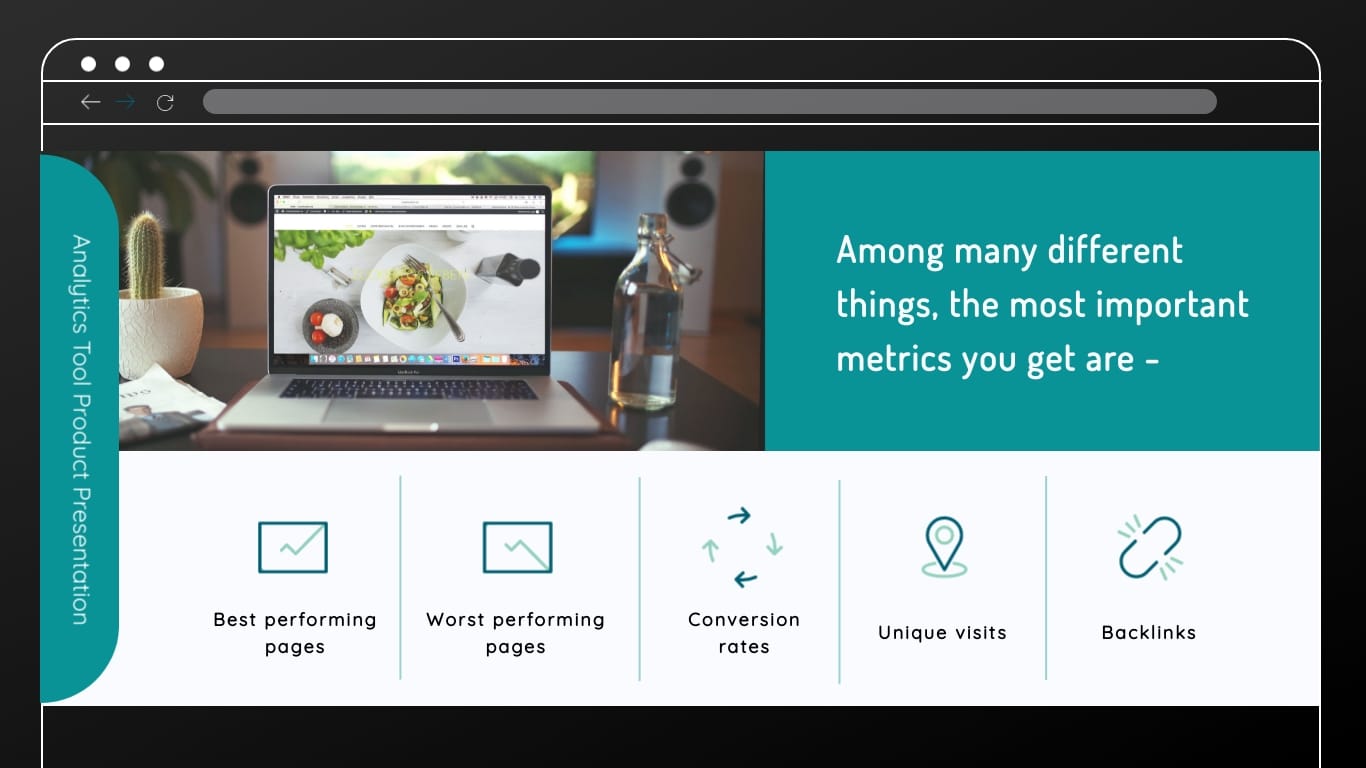 Analytics Tool Product Presentation Template - Slide 6 Analytics Tool Product Presentation Template - Slide 6