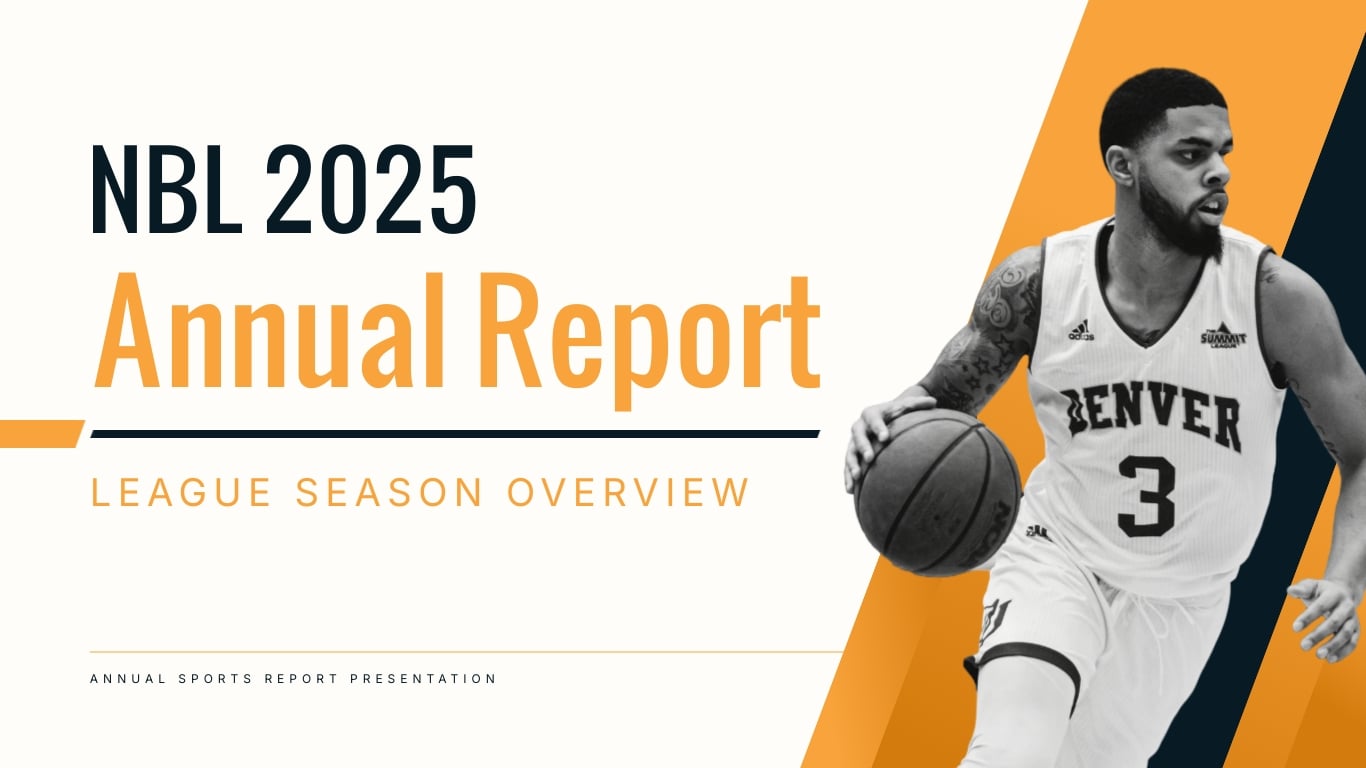Annual Sports Report Presentation Template