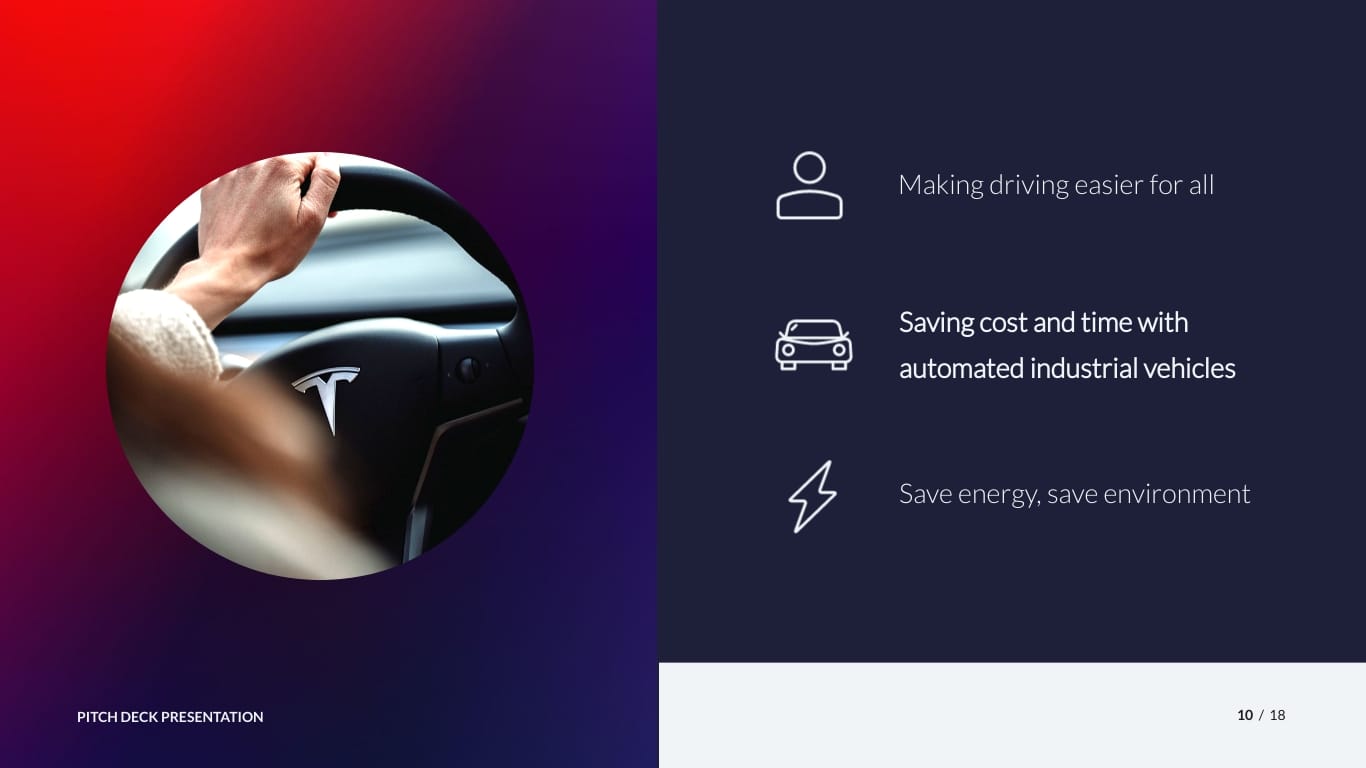 Autonomous Driving Technology Pitch Deck Presentation Template - Slide 10 Autonomous Driving Technology Pitch Deck Presentation Template - Slide 10