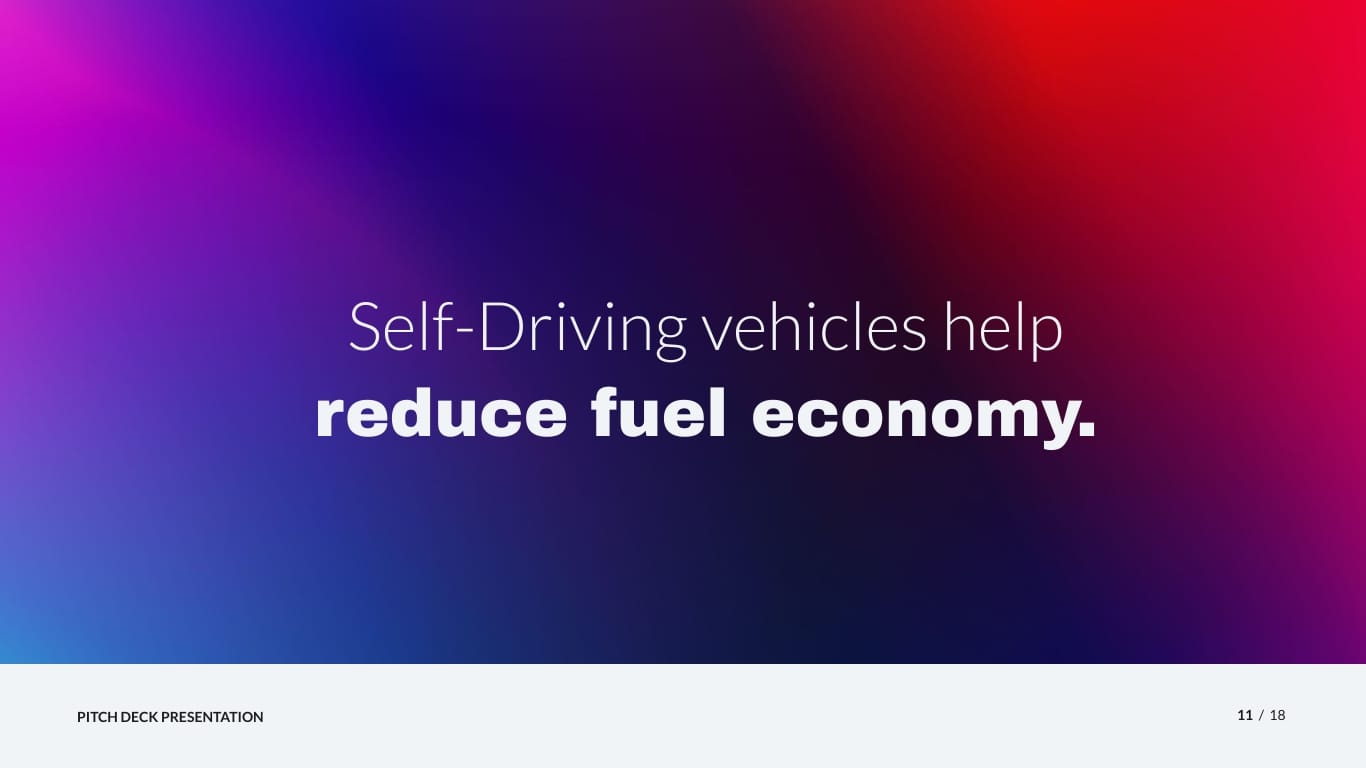 Autonomous Driving Technology Pitch Deck Presentation Template - Slide 11 Autonomous Driving Technology Pitch Deck Presentation Template - Slide 11