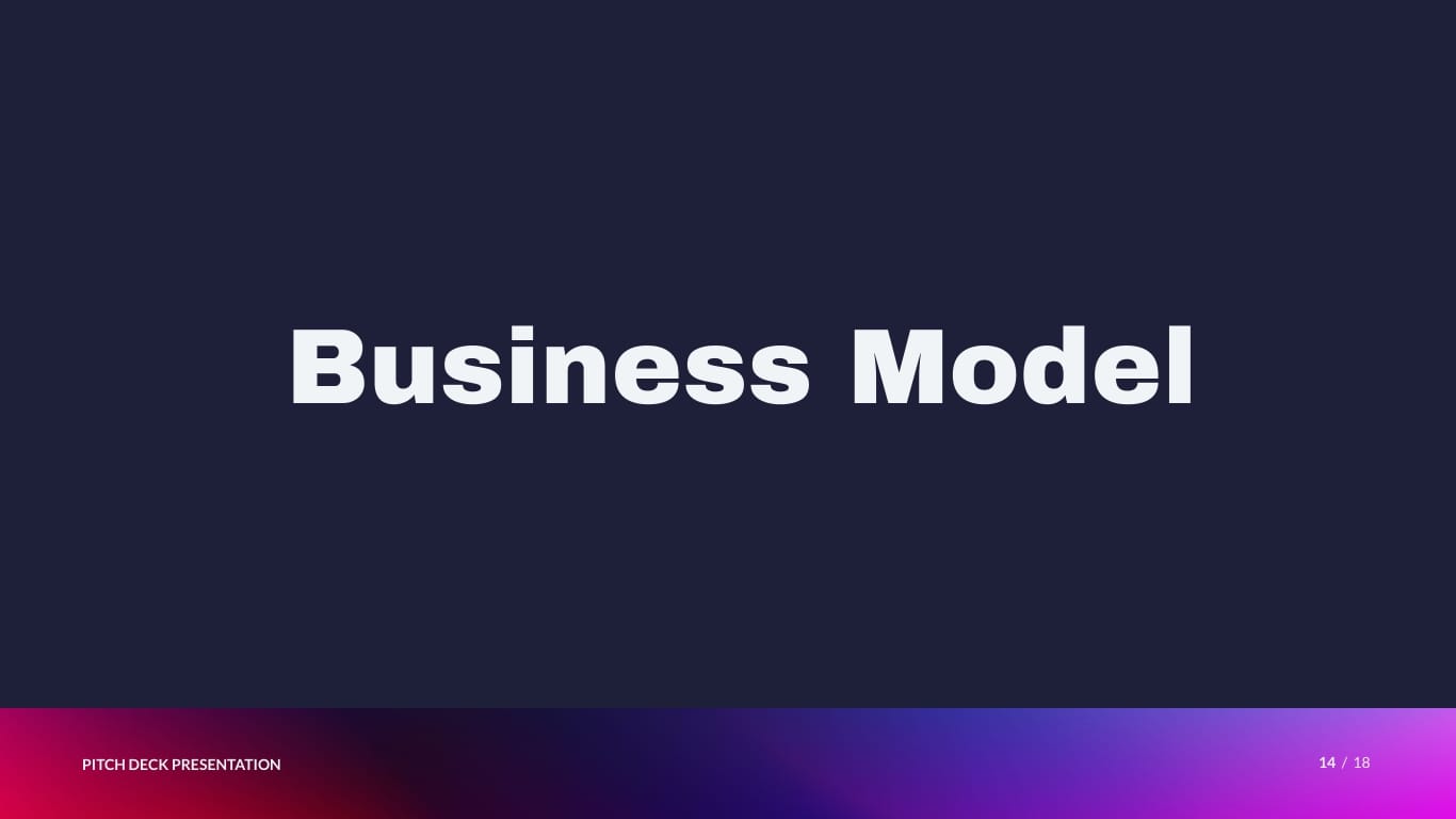 Autonomous Driving Technology Pitch Deck Presentation Template - Slide 14 Autonomous Driving Technology Pitch Deck Presentation Template - Slide 14