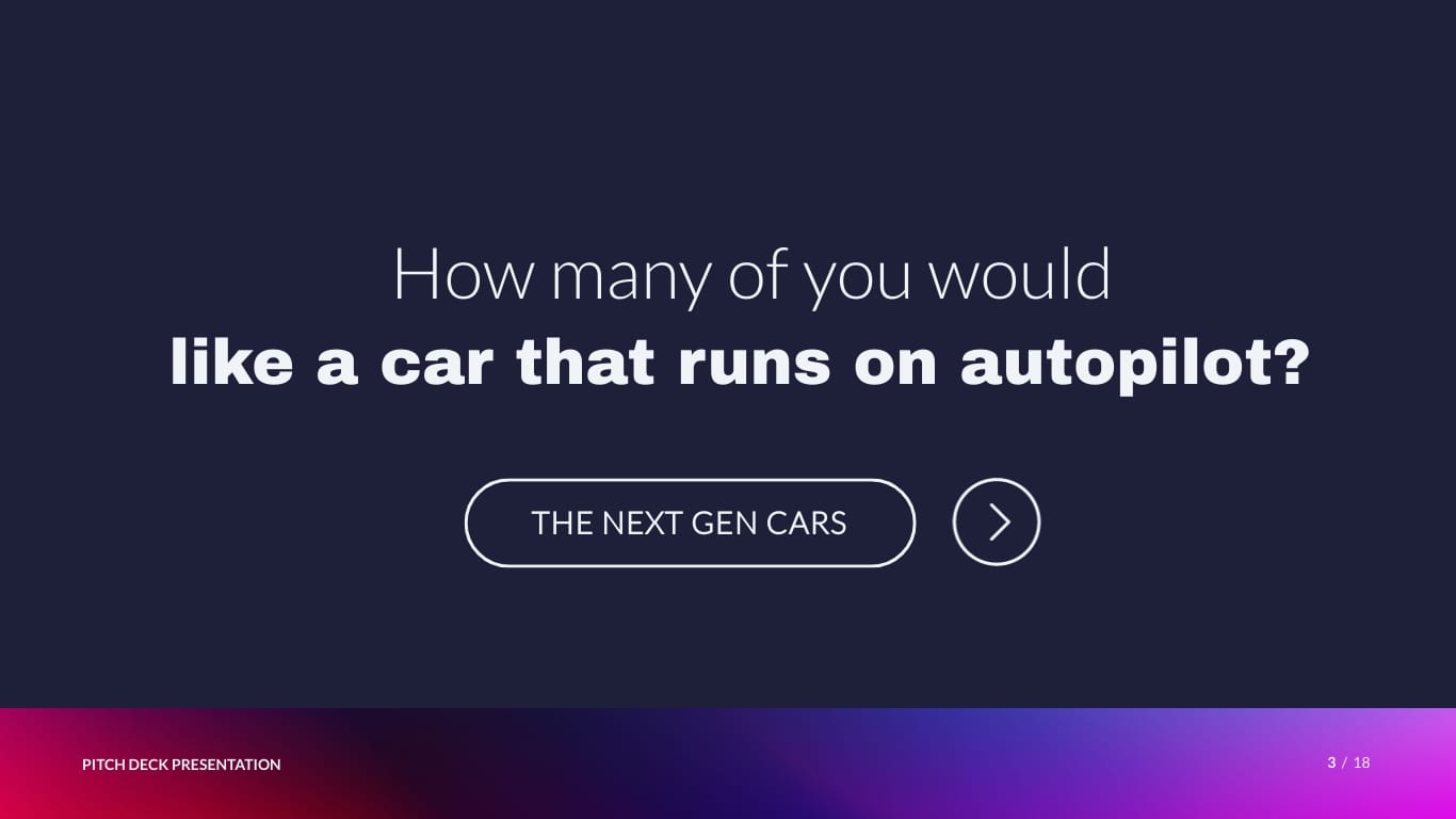 Autonomous Driving Technology Pitch Deck Presentation Template - Slide 3 Autonomous Driving Technology Pitch Deck Presentation Template - Slide 3