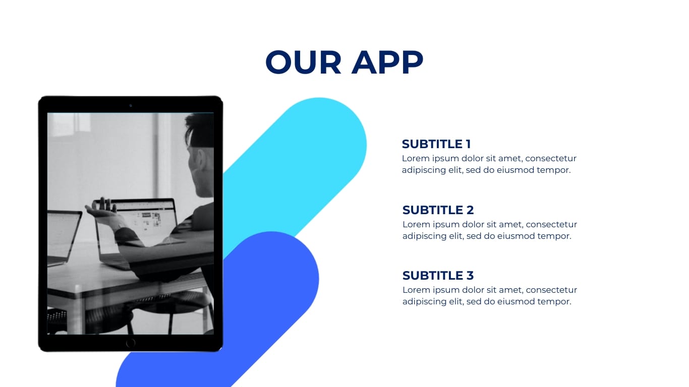 Azure Startup Presentation Template - Slide 10 Azure Startup Presentation Template - Slide 10