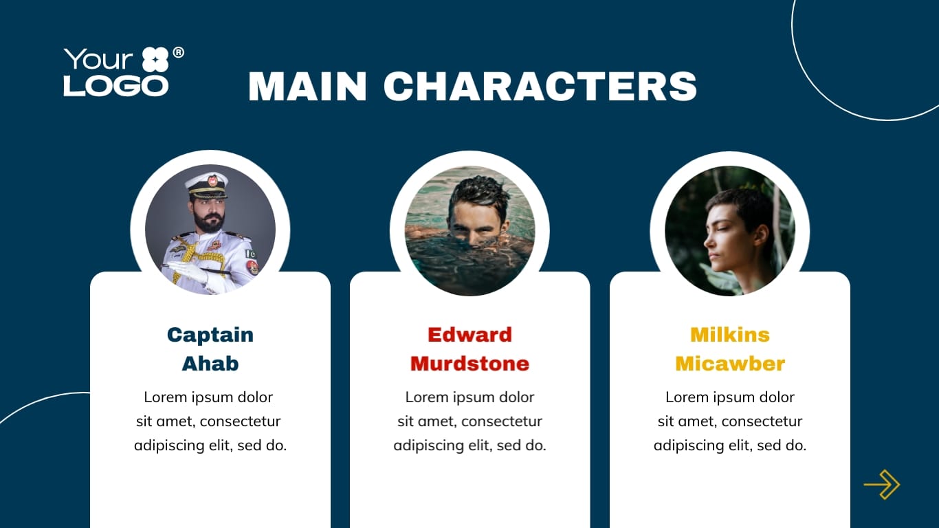 Book Report Presentation Modern Template - Slide 6 Book Report Presentation Modern Template - Slide 6