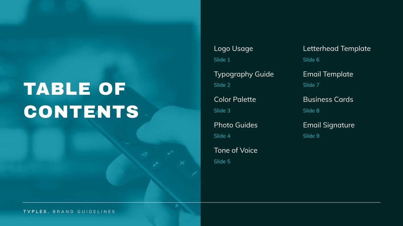 Brand Guidelines Presentation Template - Slide 2 Brand Guidelines Presentation Template - Slide 2