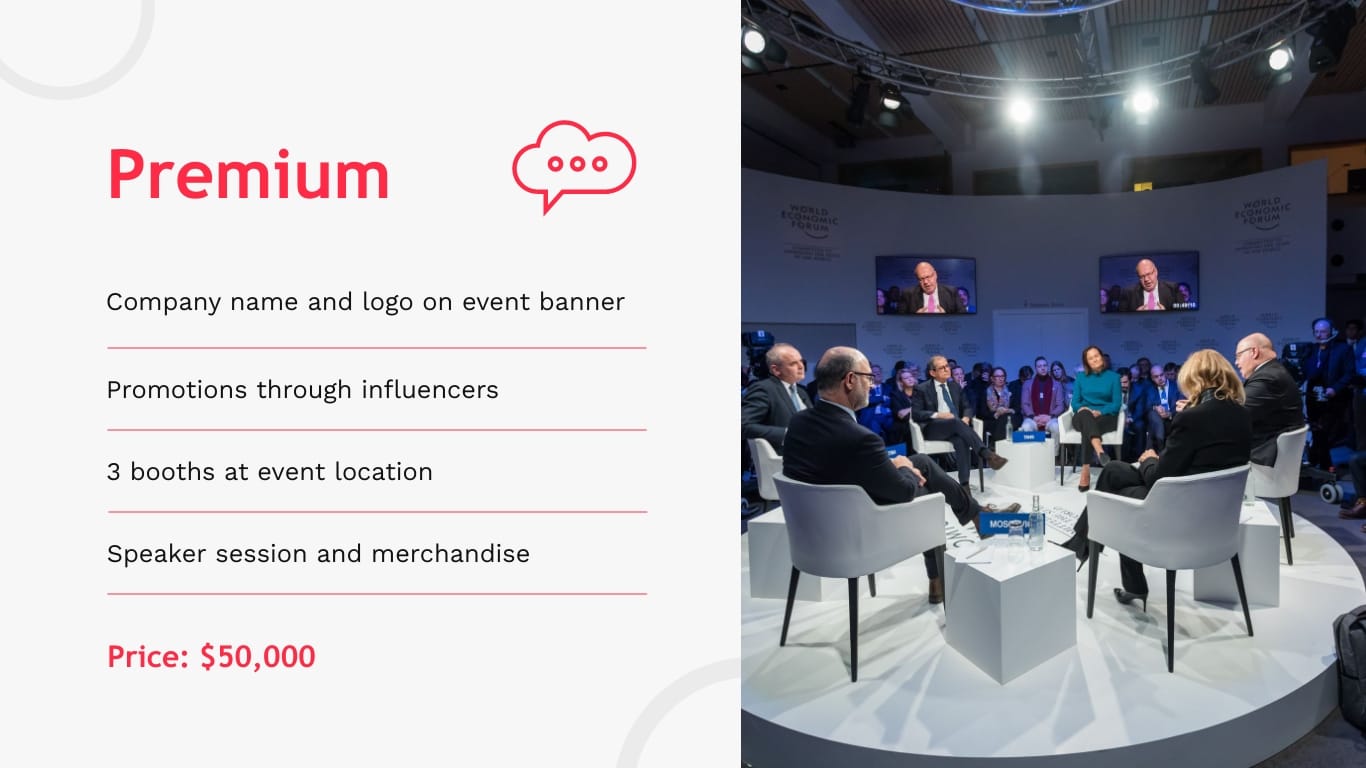 Business Conference Sponsorship Presentation Template | Visme