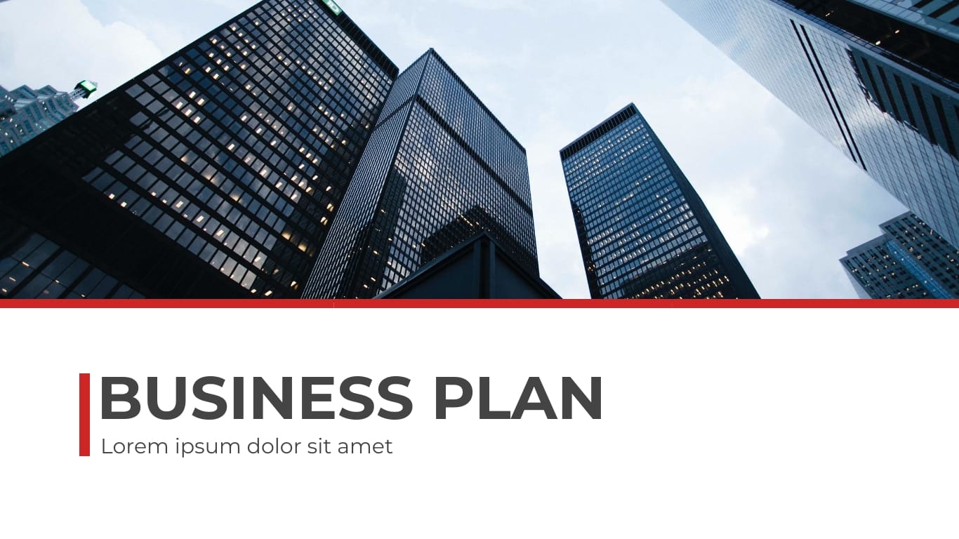 present in a business plan