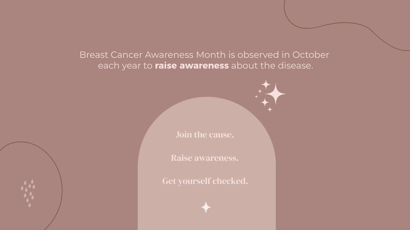 Cancer Awareness Presentation Template - Slide 2 Cancer Awareness Presentation Template - Slide 2