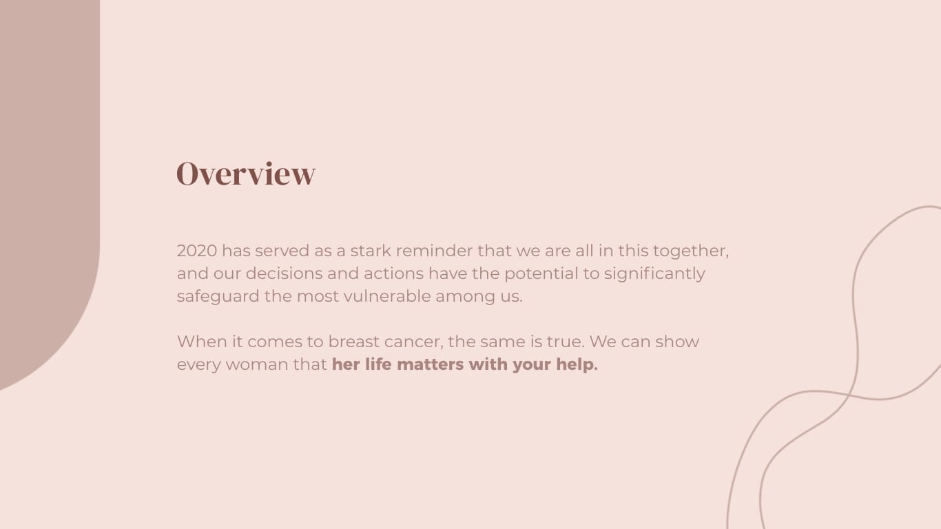 Cancer Awareness Presentation Template - Slide 3 Cancer Awareness Presentation Template - Slide 3