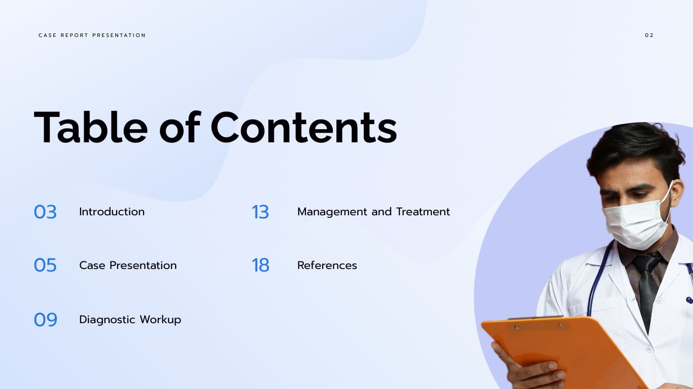 Case Report Presentation Template | Visme