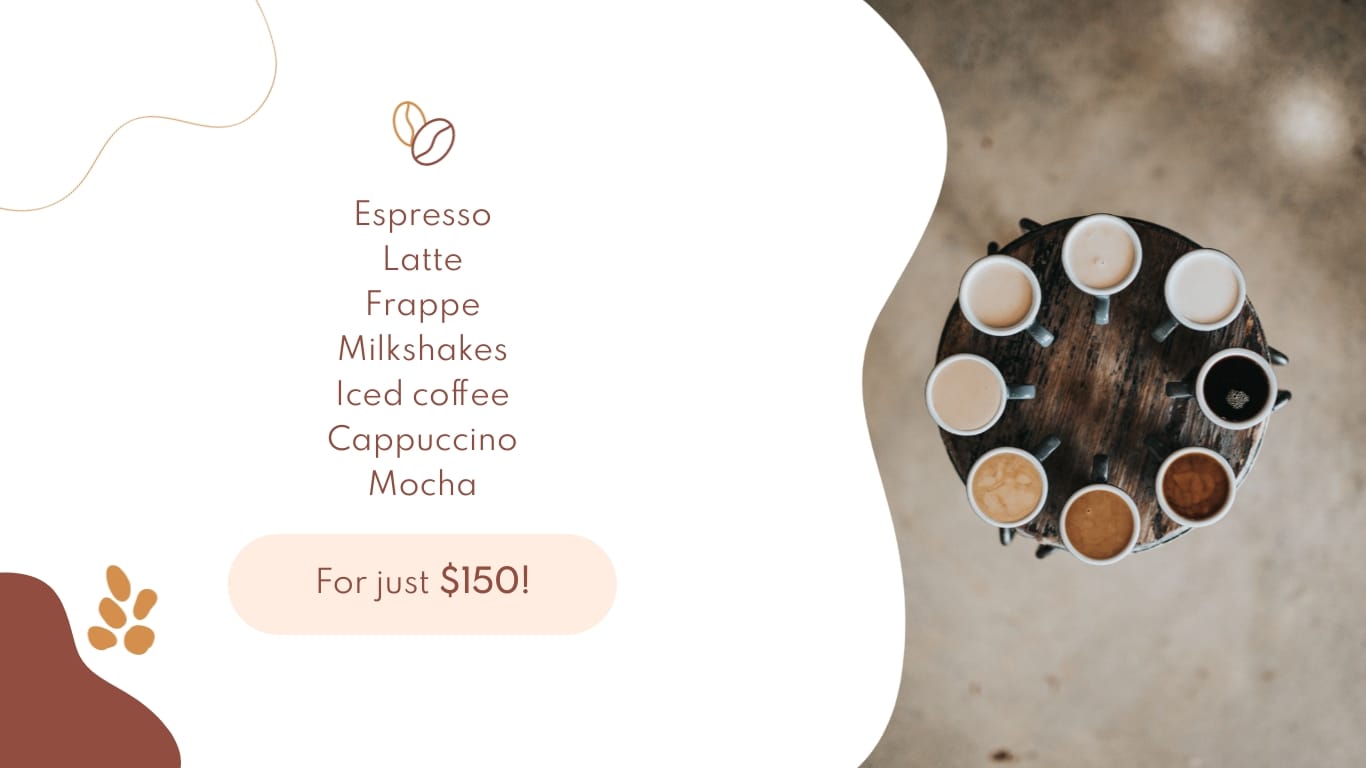 Coffee Maker Product Presentation Template - Slide 9 Coffee Maker Product Presentation Template - Slide 9