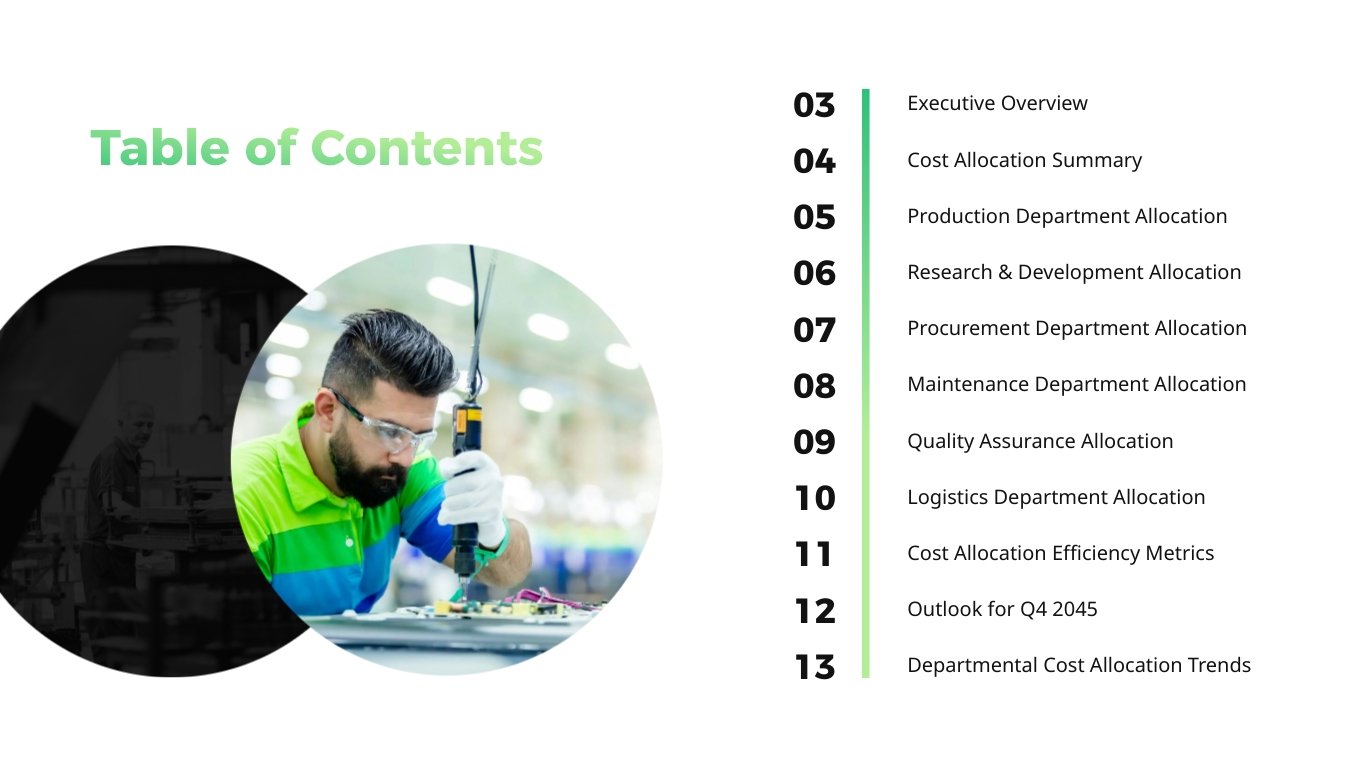 Cost Allocation Presentation Template - Slide 2 Cost Allocation Presentation Template - Slide 2
