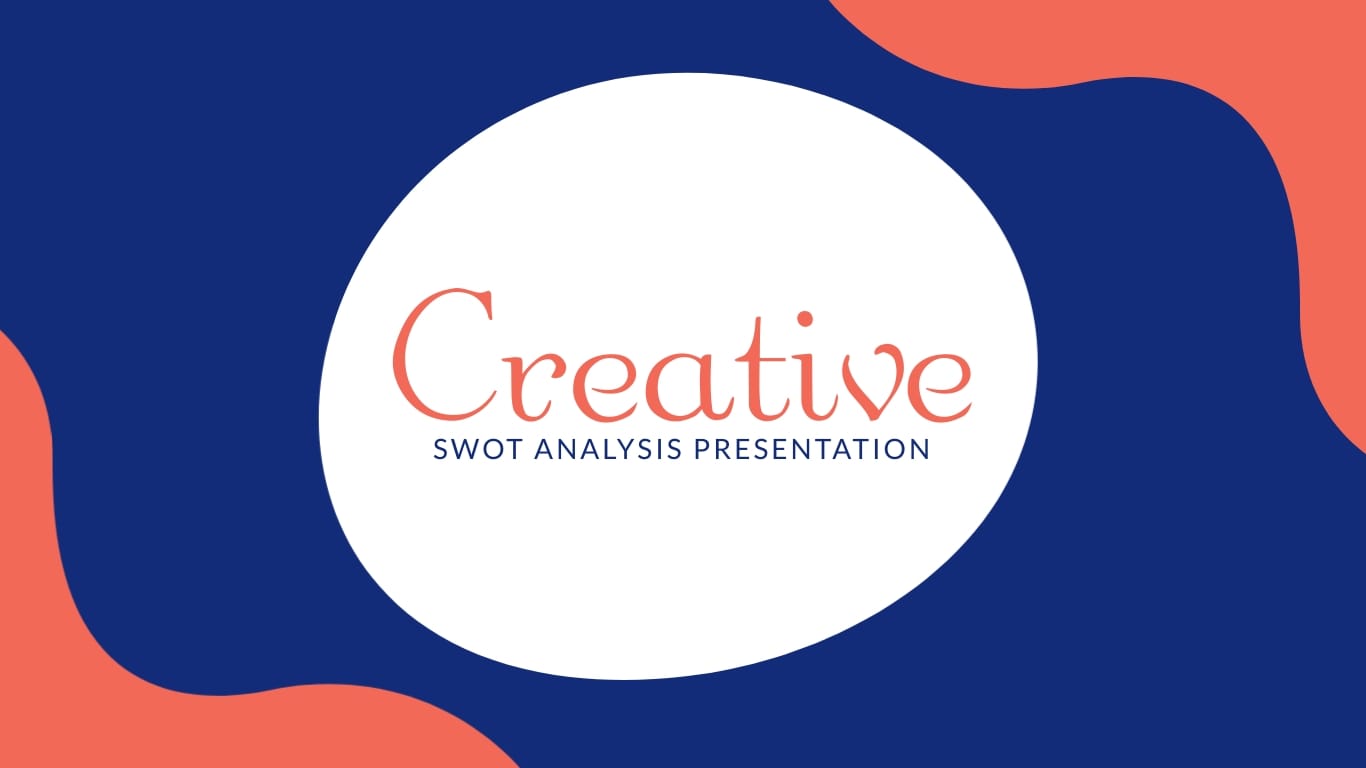 Creative SWOT Analysis Presentation Template