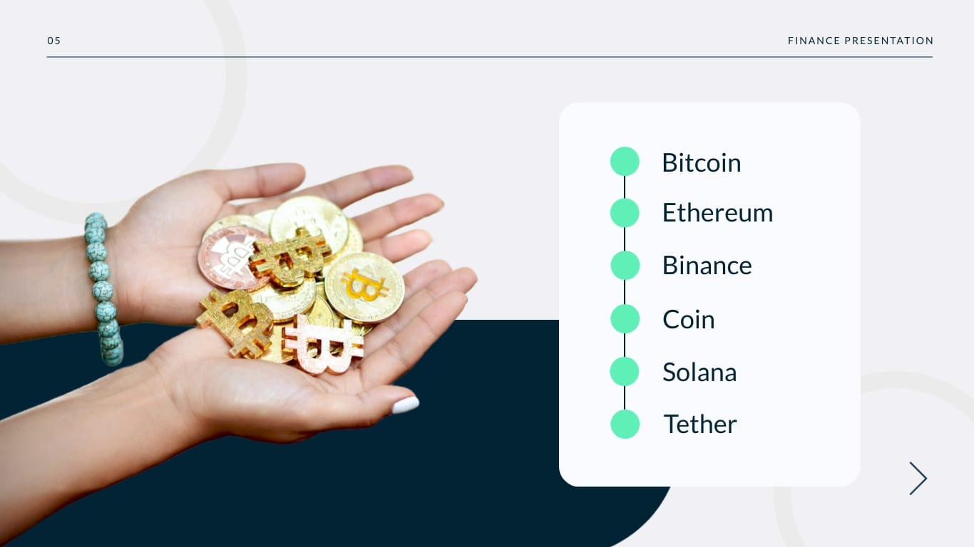 Cryptocurrency Presentation Template - Slide 5 Cryptocurrency Presentation Template - Slide 5