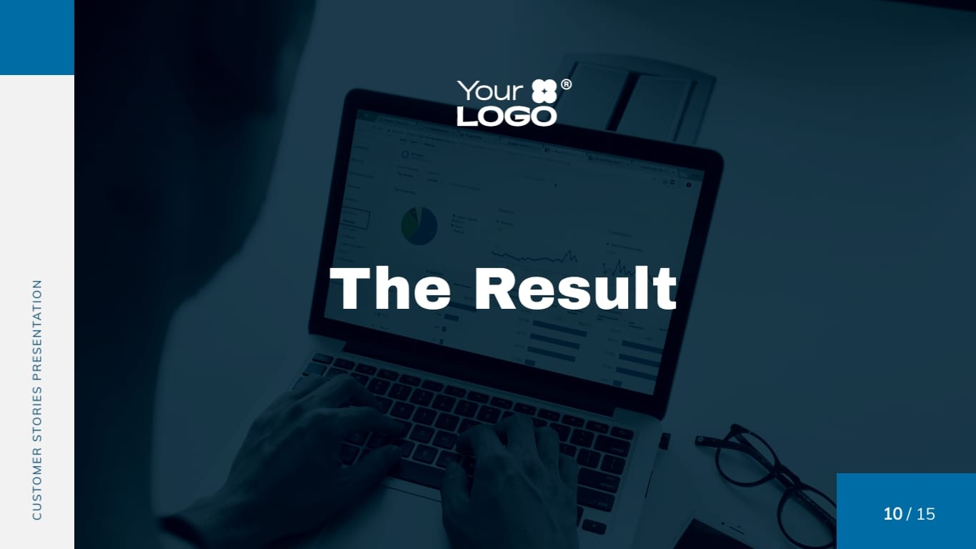 Customer Story Keynote Presentation Modern Template - Slide 10 Customer Story Keynote Presentation Modern Template - Slide 10