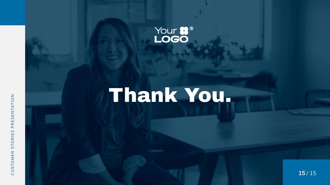 Customer Story Keynote Presentation Modern Template - Slide 15 Customer Story Keynote Presentation Modern Template - Slide 15
