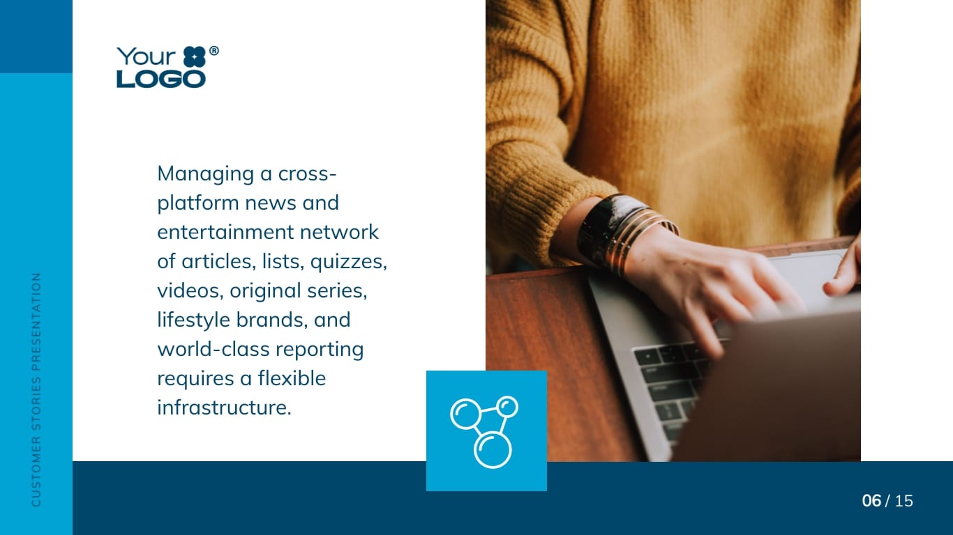 Customer Story Keynote Presentation Modern Template - Slide 6 Customer Story Keynote Presentation Modern Template - Slide 6