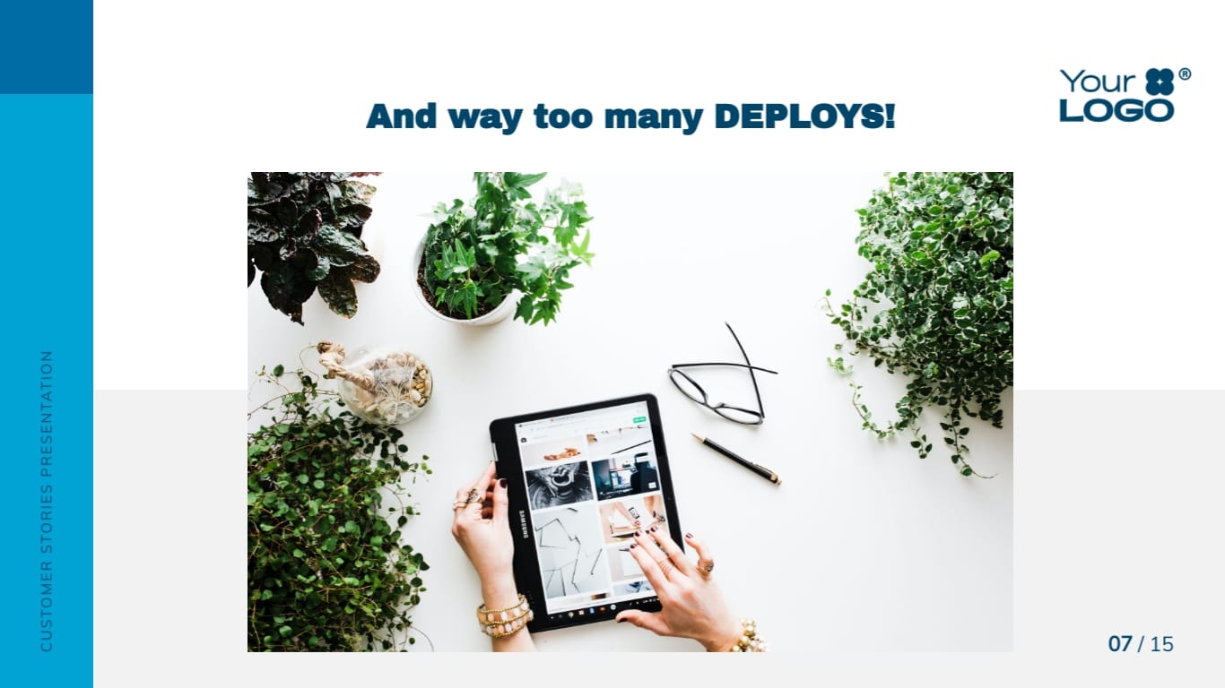 Customer Story Keynote Presentation Modern Template - Slide 7 Customer Story Keynote Presentation Modern Template - Slide 7