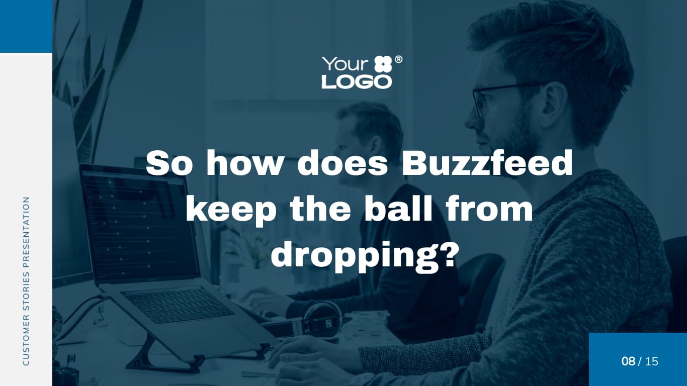 Customer Story Keynote Presentation Modern Template - Slide 8 Customer Story Keynote Presentation Modern Template - Slide 8