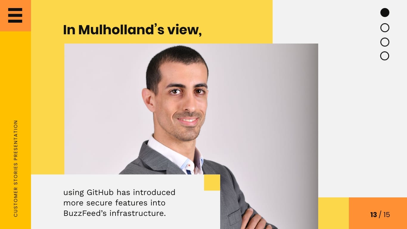 Customer Story Keynote Presentation Template - Slide 13 Customer Story Keynote Presentation Template - Slide 13