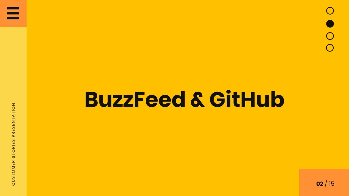 Customer Story Keynote Presentation Template - Slide 2 Customer Story Keynote Presentation Template - Slide 2