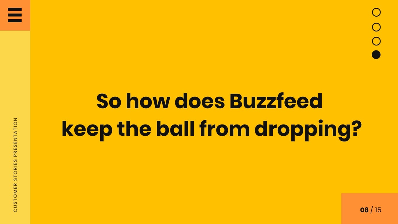 Customer Story Keynote Presentation Template - Slide 8 Customer Story Keynote Presentation Template - Slide 8
