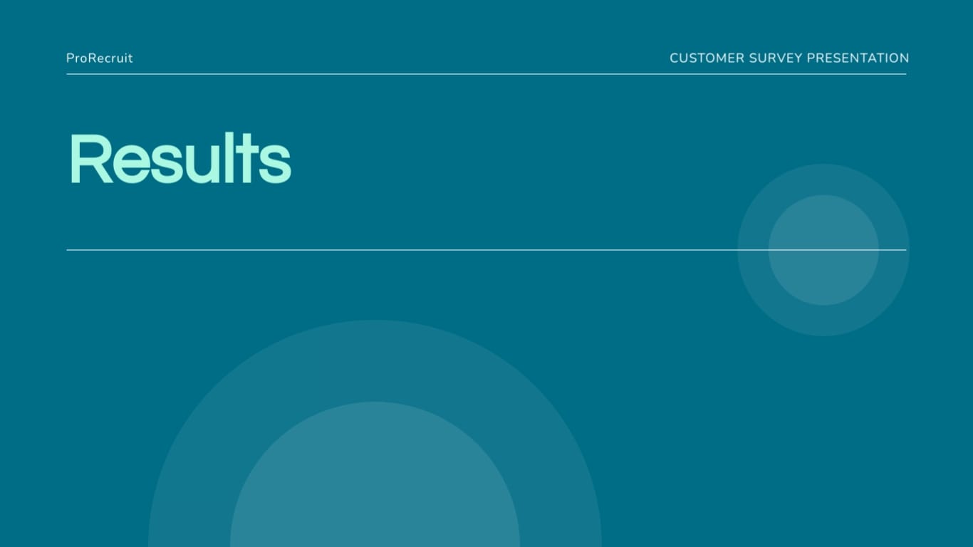 Customer Survey Presentation Template | Visme