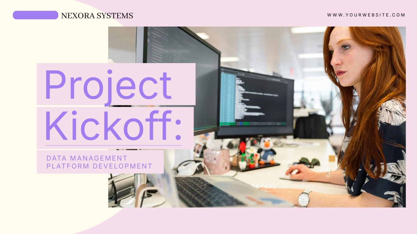 Data Management Project Kickoff Presentation Template