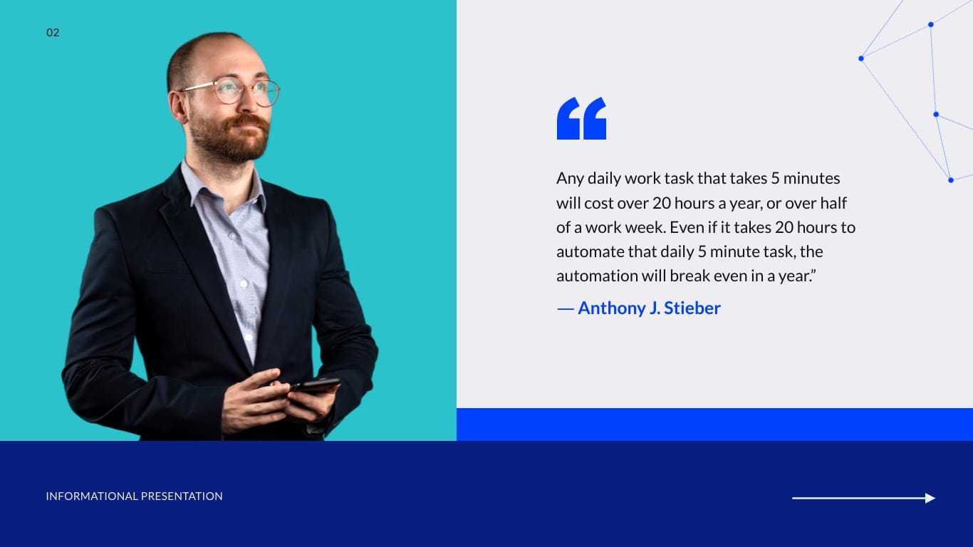Data Workflow Automation Presentation Template - Slide 2 Data Workflow Automation Presentation Template - Slide 2