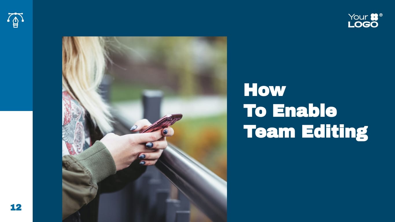 Design App Product Demo Presentation Template - Slide 12 Design App Product Demo Presentation Template - Slide 12