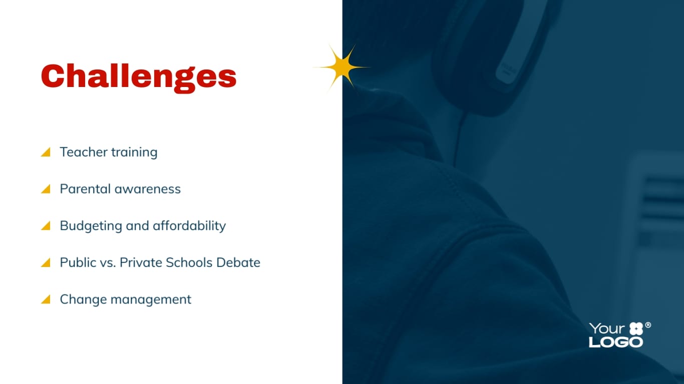 Digital Aids in Education Presentation Template - Slide 5 Digital Aids in Education Presentation Template - Slide 5