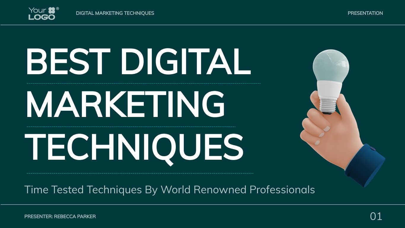 Digital Marketing Techniques Presentation Template