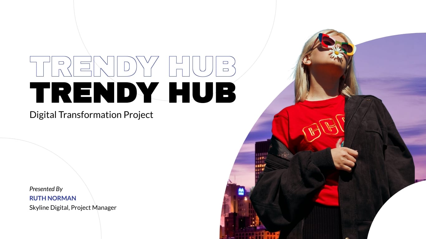 Digital Transformation Project Presentation Template