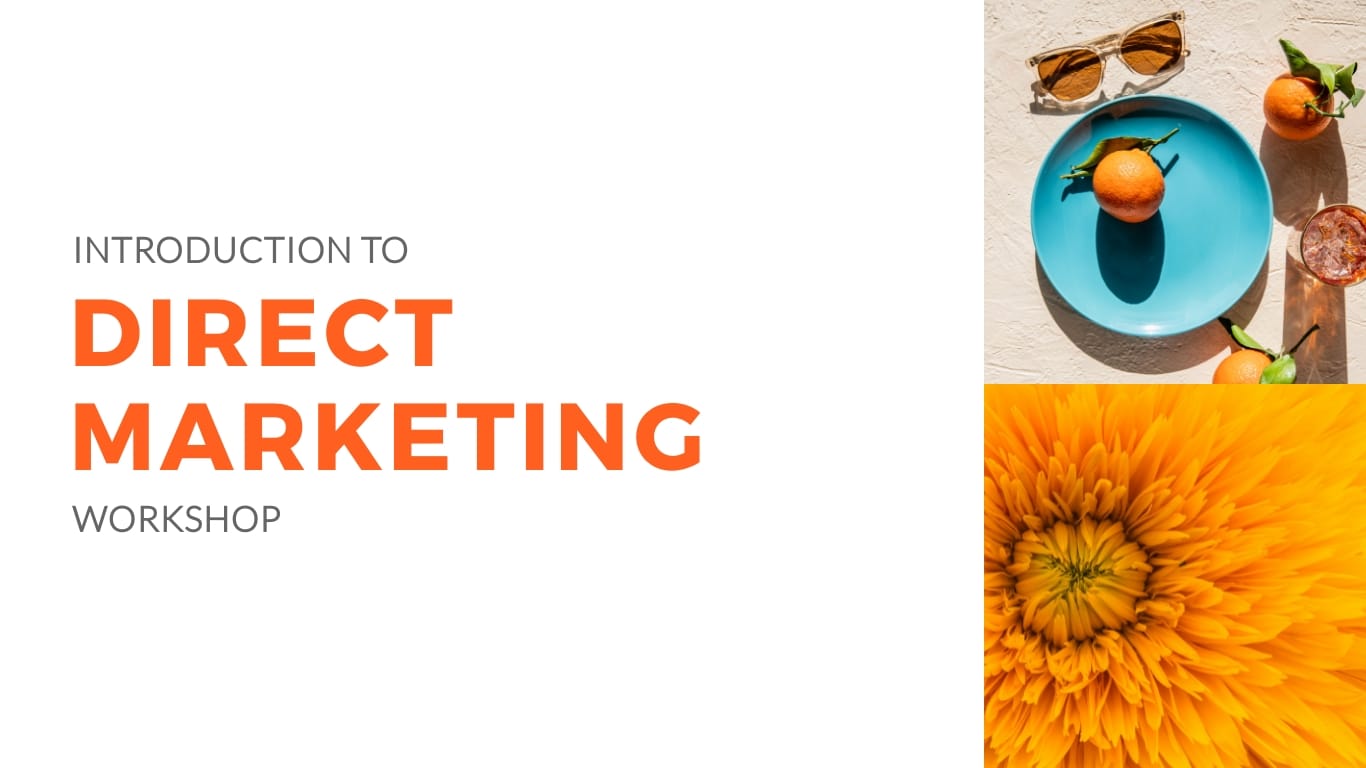 Direct Marketing Workshop Presentation Template